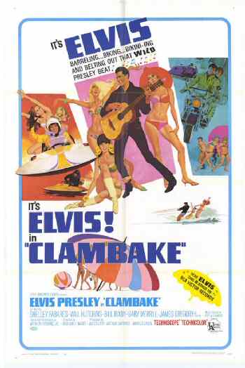Elvis Clambake movie poster